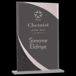 Small Rectangle Designer Glass Award