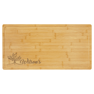 23 3/4 x 12 Bamboo Charcuterie Board