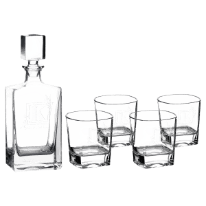 810 ML Polar Camel Rectangle Decanter Set