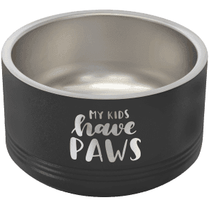 12 oz. Polar Camel Powder Coated Stainless Steel Pet Bowl