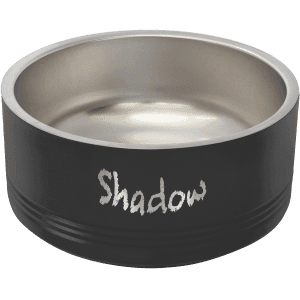 32 oz. Polar Camel Powder Coated Stainless Steel Pet Bowl