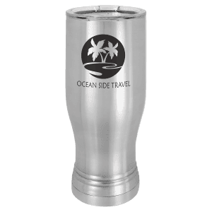20 oz. Polar Camel Pilsner with Clear Standard Lid