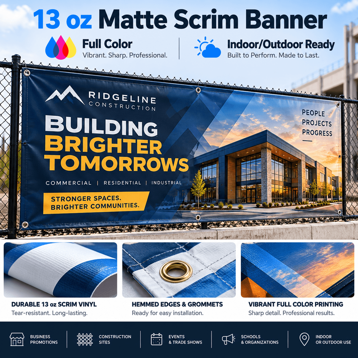 13oz Vinyl Banner